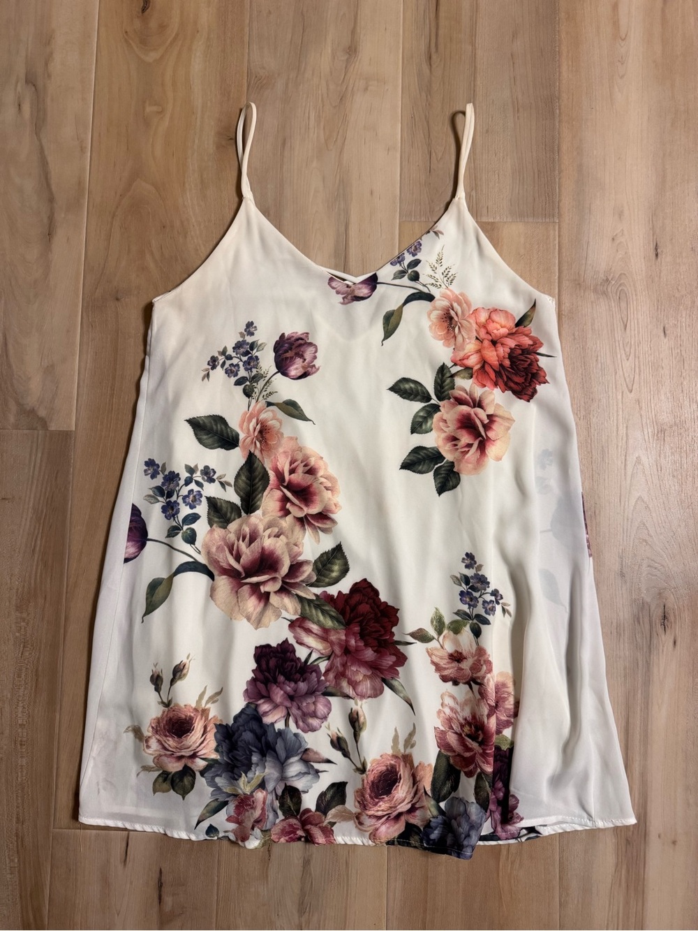 Jella C. Botanical Floral Mini Dress Size Small
